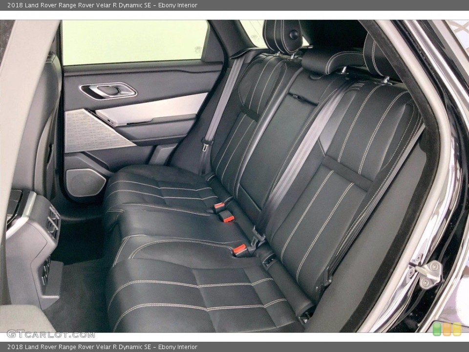 Ebony Interior Rear Seat for the 2018 Land Rover Range Rover Velar R Dynamic SE #142313713