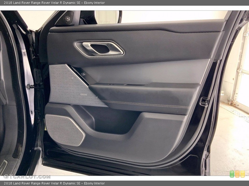 Ebony Interior Door Panel for the 2018 Land Rover Range Rover Velar R Dynamic SE #142313920