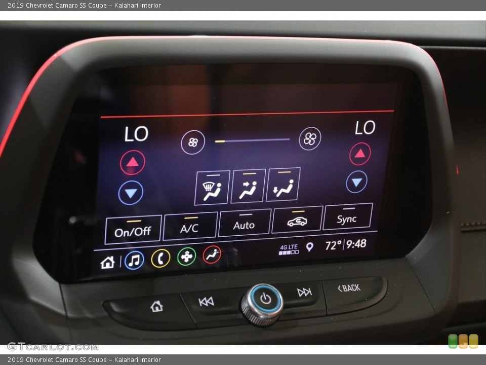 Kalahari Interior Controls for the 2019 Chevrolet Camaro SS Coupe #142314115