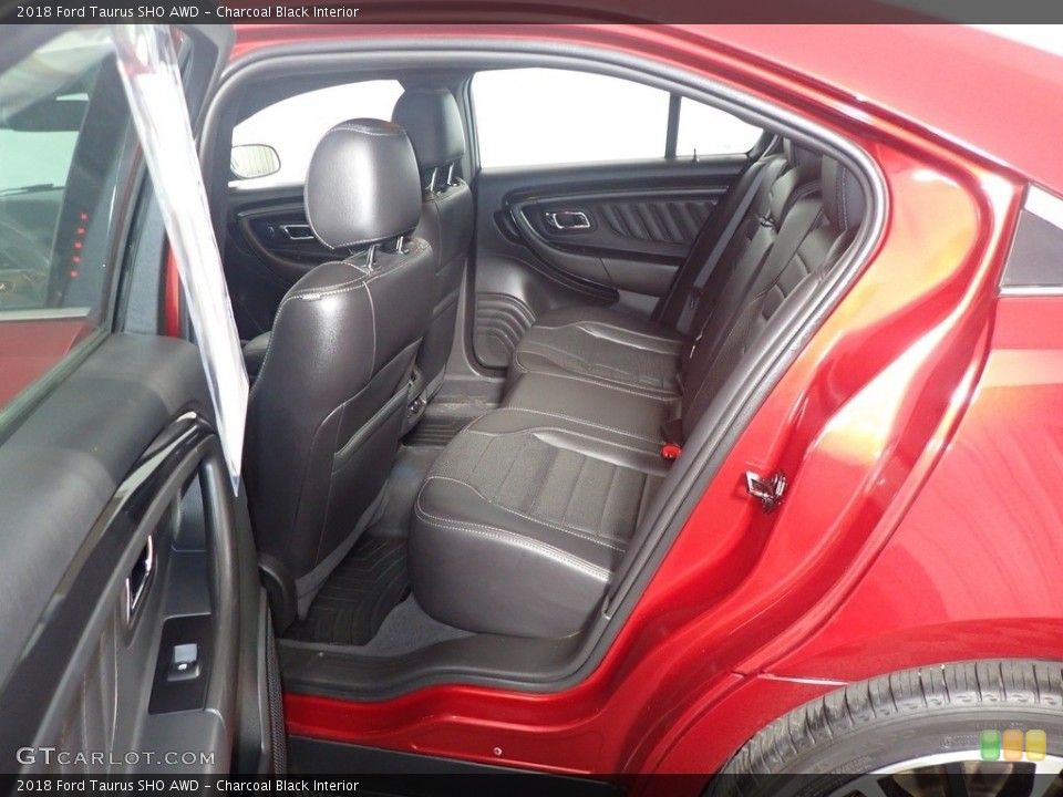 Charcoal Black Interior Rear Seat for the 2018 Ford Taurus SHO AWD #142319971