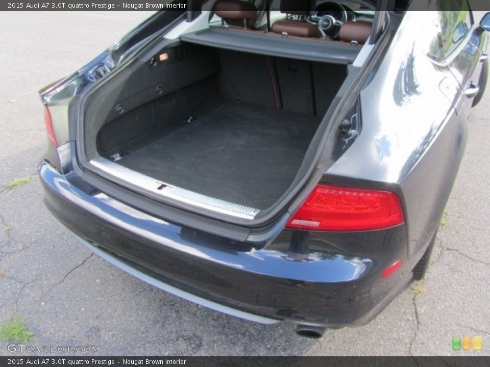 Nougat Brown Interior Trunk for the 2015 Audi A7 3.0T quattro Prestige #142320682