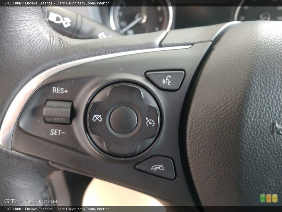 Dark Galvinized/Ebony Interior Steering Wheel for the 2020 Buick Enclave Essence #142321787