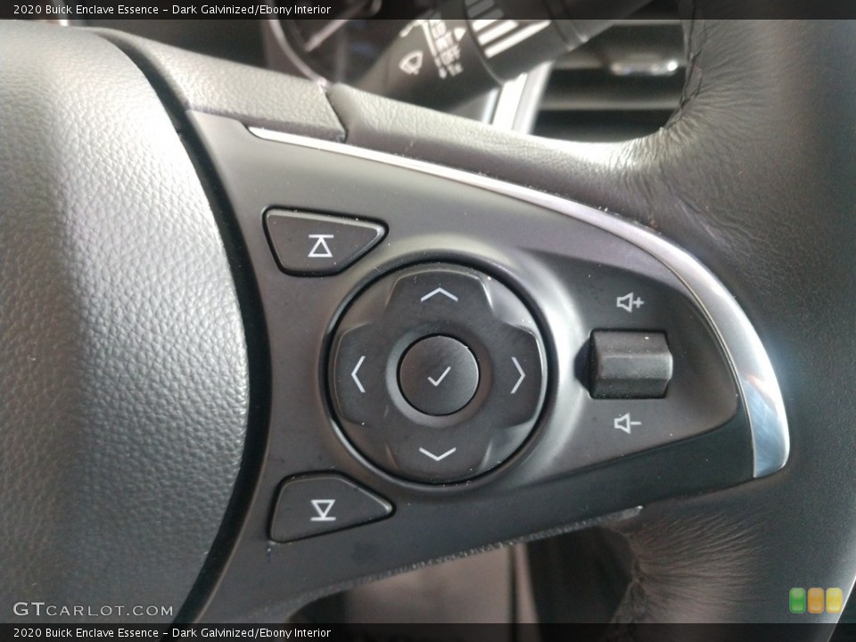 Dark Galvinized/Ebony Interior Steering Wheel for the 2020 Buick Enclave Essence #142321811