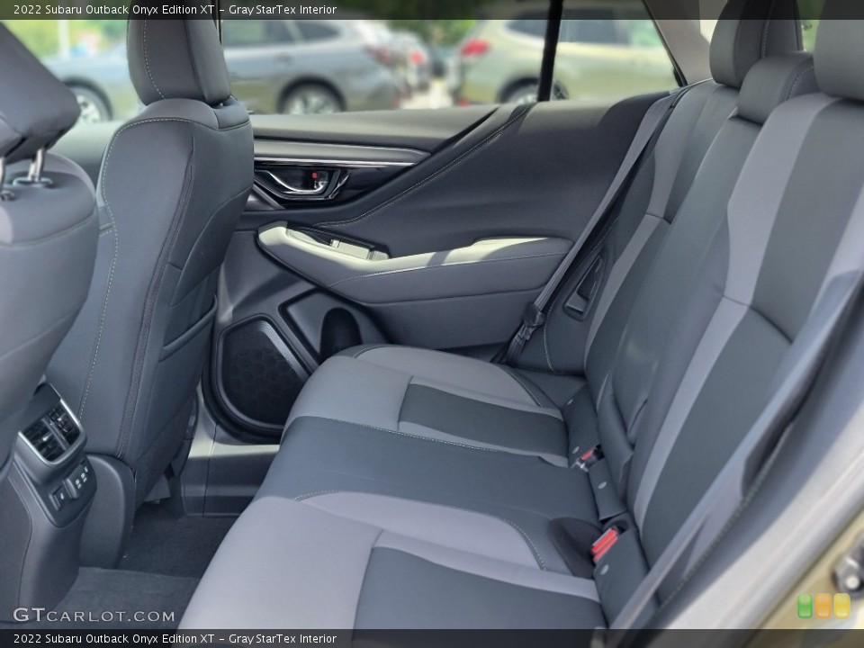 Gray StarTex Interior Rear Seat for the 2022 Subaru Outback Onyx Edition XT #142322093