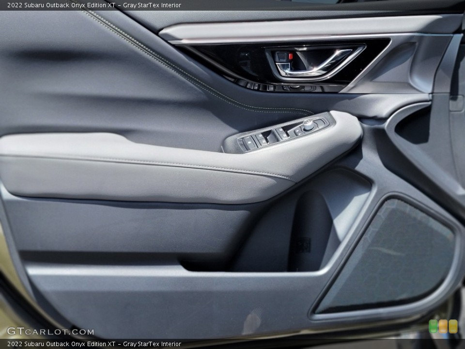 Gray StarTex Interior Door Panel for the 2022 Subaru Outback Onyx Edition XT #142322159