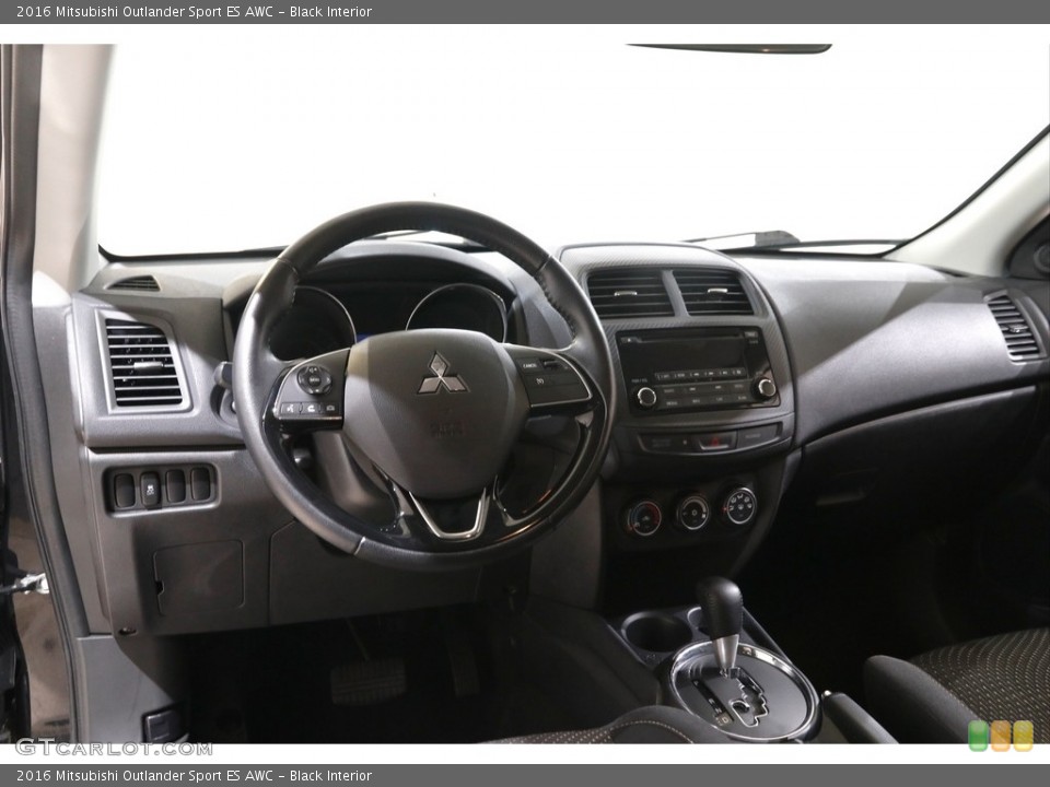 Black Interior Dashboard for the 2016 Mitsubishi Outlander Sport ES AWC #142323191