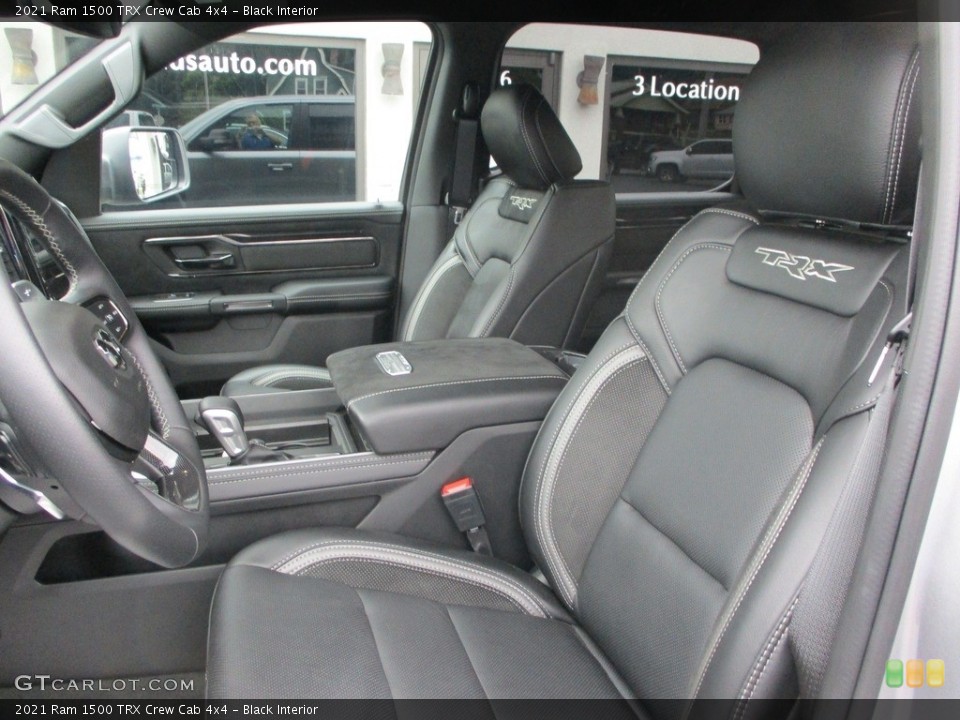 Black Interior Front Seat for the 2021 Ram 1500 TRX Crew Cab 4x4 #142326980