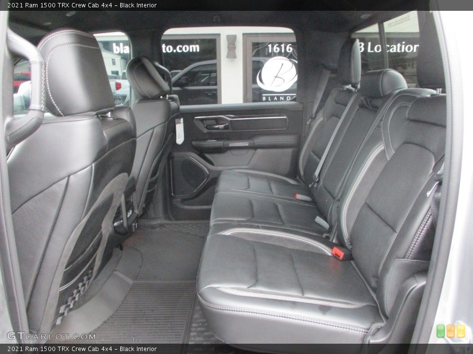 Black Interior Rear Seat for the 2021 Ram 1500 TRX Crew Cab 4x4 #142327000