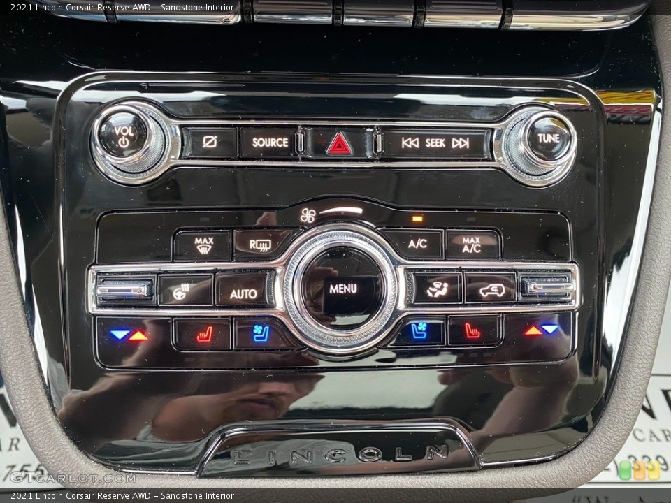 Sandstone Interior Controls for the 2021 Lincoln Corsair Reserve AWD #142328927
