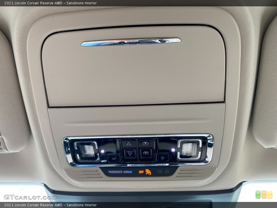 Sandstone Interior Controls for the 2021 Lincoln Corsair Reserve AWD #142329018