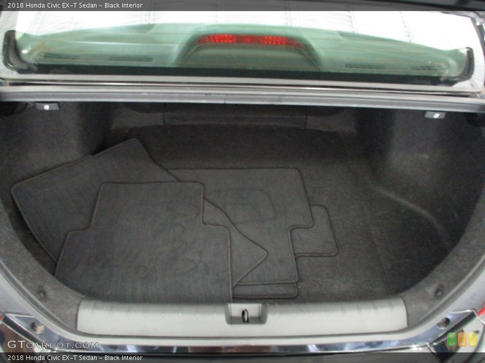 Black Interior Trunk for the 2018 Honda Civic EX-T Sedan #142332652