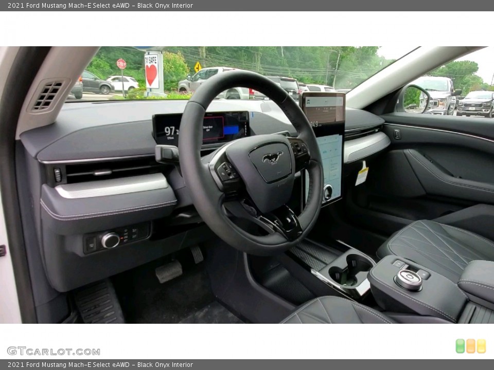 Black Onyx Interior Dashboard for the 2021 Ford Mustang Mach-E Select eAWD #142333386