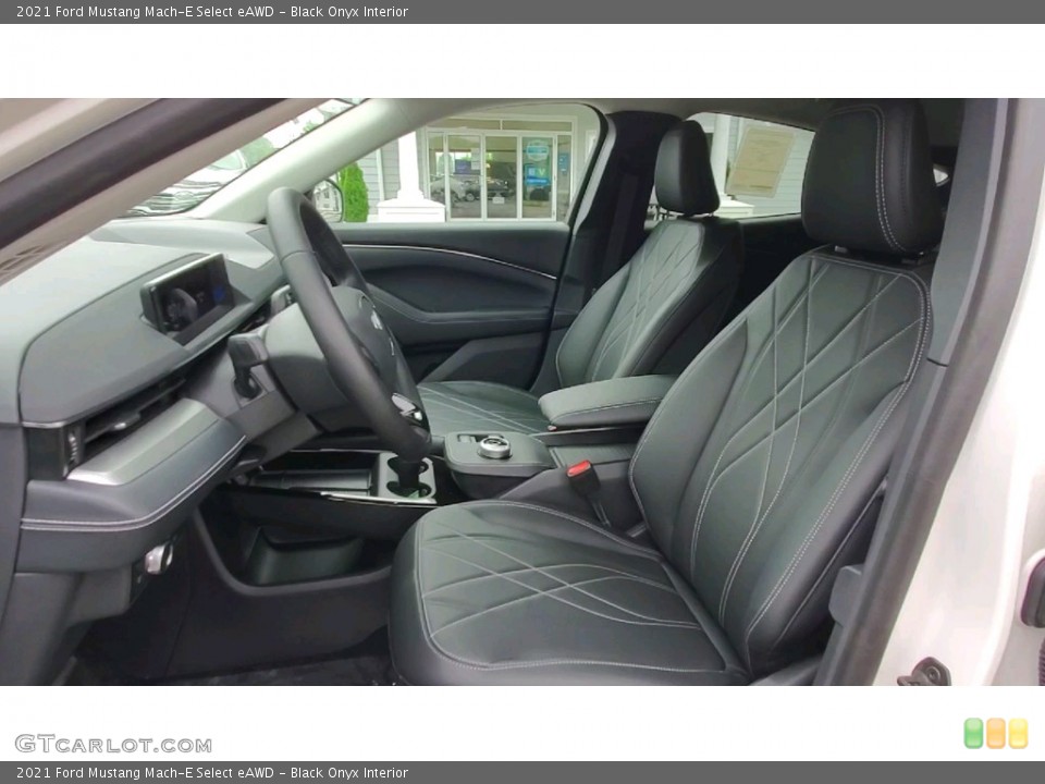 Black Onyx Interior Front Seat for the 2021 Ford Mustang Mach-E Select eAWD #142333404