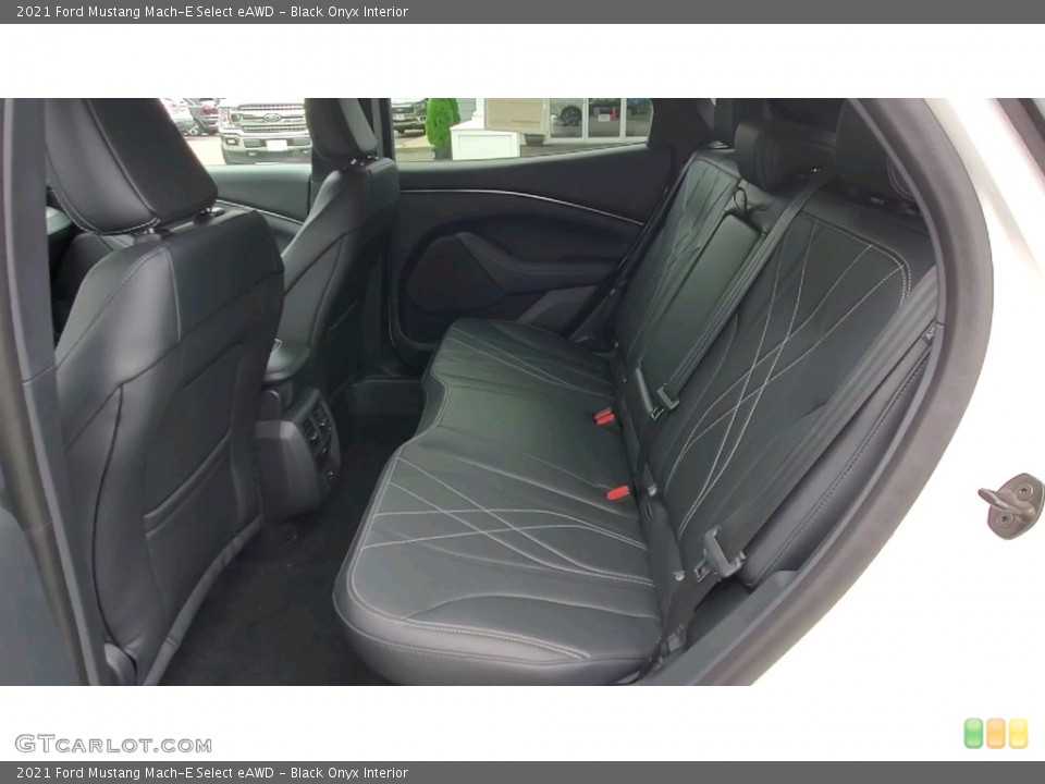 Black Onyx Interior Rear Seat for the 2021 Ford Mustang Mach-E Select eAWD #142333494