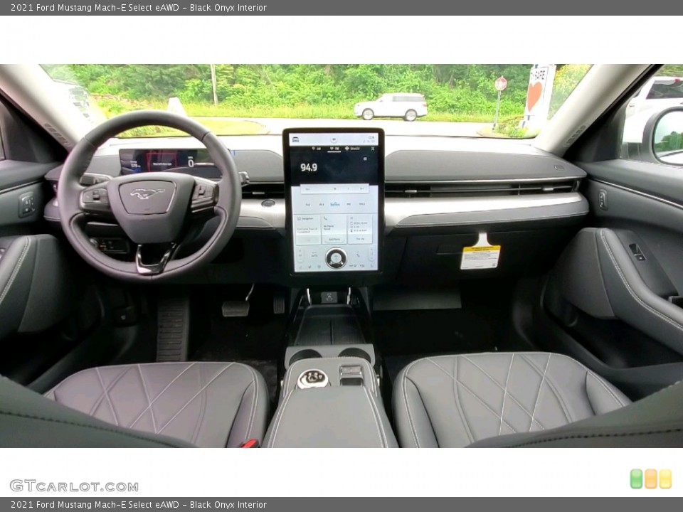 Black Onyx Interior Photo for the 2021 Ford Mustang Mach-E Select eAWD #142333509