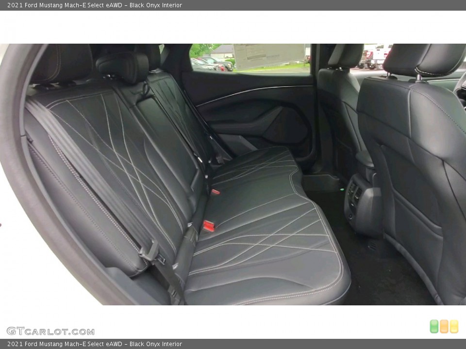 Black Onyx Interior Rear Seat for the 2021 Ford Mustang Mach-E Select eAWD #142333575