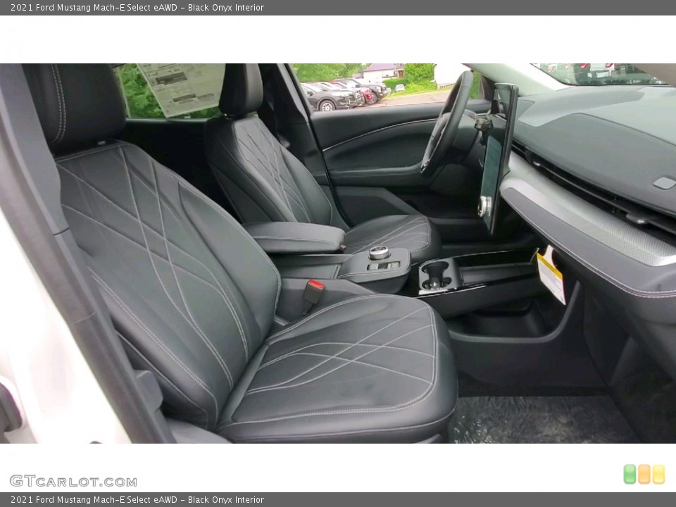 Black Onyx Interior Front Seat for the 2021 Ford Mustang Mach-E Select eAWD #142333590