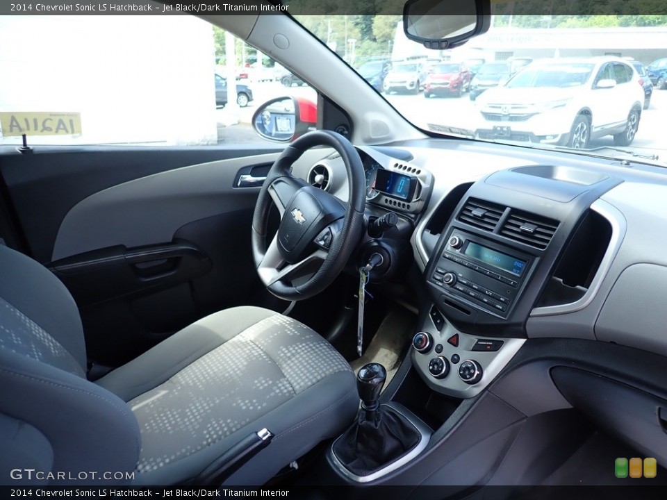 Jet Black/Dark Titanium Interior Dashboard for the 2014 Chevrolet Sonic LS Hatchback #142337257