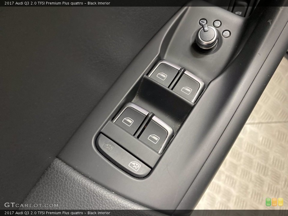 Black Interior Controls for the 2017 Audi Q3 2.0 TFSI Premium Plus quattro #142337923
