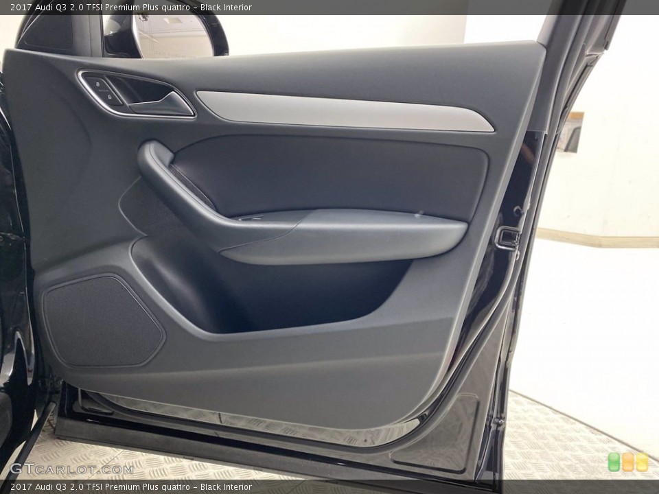 Black Interior Door Panel for the 2017 Audi Q3 2.0 TFSI Premium Plus quattro #142338362