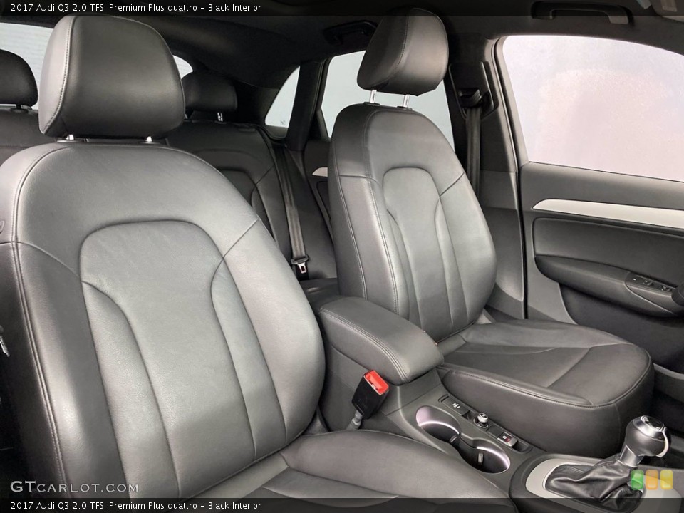 Black Interior Front Seat for the 2017 Audi Q3 2.0 TFSI Premium Plus quattro #142338418
