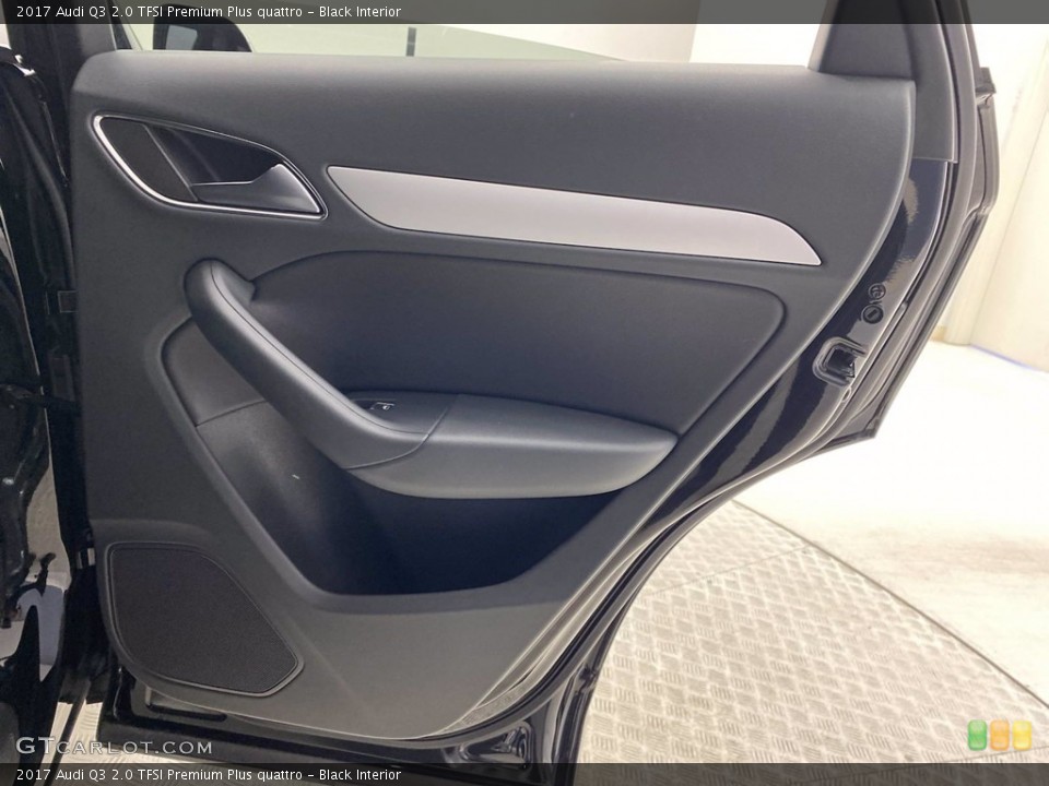 Black Interior Door Panel for the 2017 Audi Q3 2.0 TFSI Premium Plus quattro #142338440