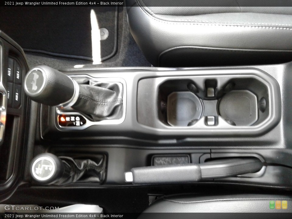 Black Interior Transmission for the 2021 Jeep Wrangler Unlimited Freedom Edition 4x4 #142338472