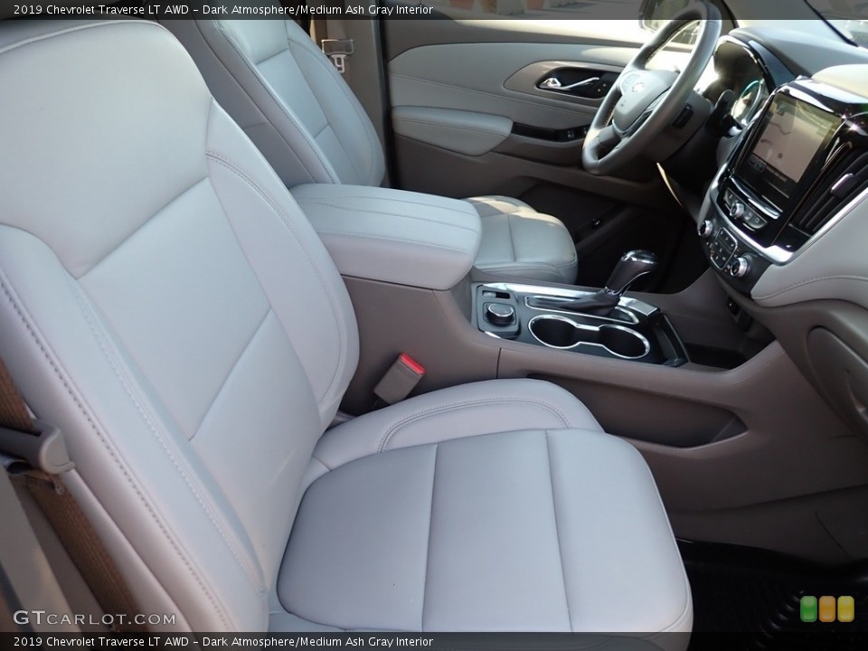 Dark Atmosphere/Medium Ash Gray Interior Front Seat for the 2019 Chevrolet Traverse LT AWD #142338607