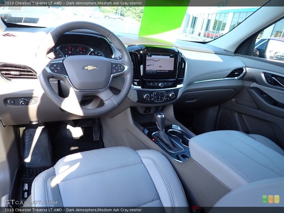 Dark Atmosphere/Medium Ash Gray Interior Prime Interior for the 2019 Chevrolet Traverse LT AWD #142338763
