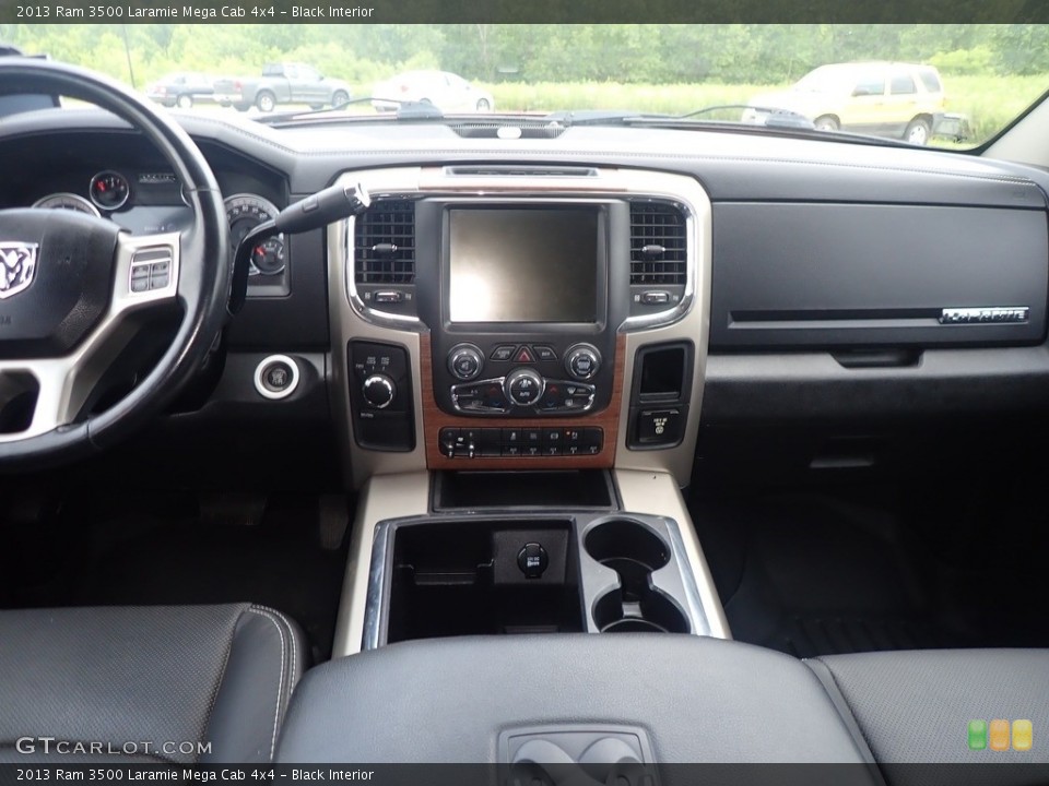 Black Interior Dashboard for the 2013 Ram 3500 Laramie Mega Cab 4x4 #142341856