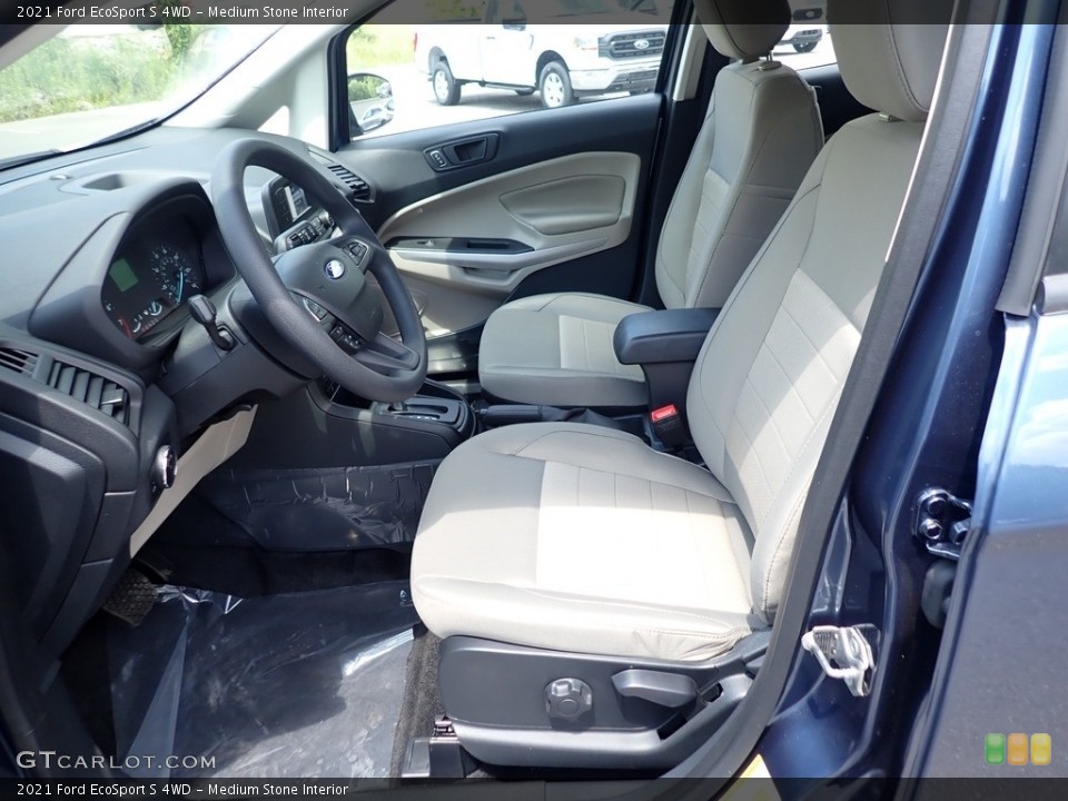 Medium Stone Interior Photo for the 2021 Ford EcoSport S 4WD #142342858