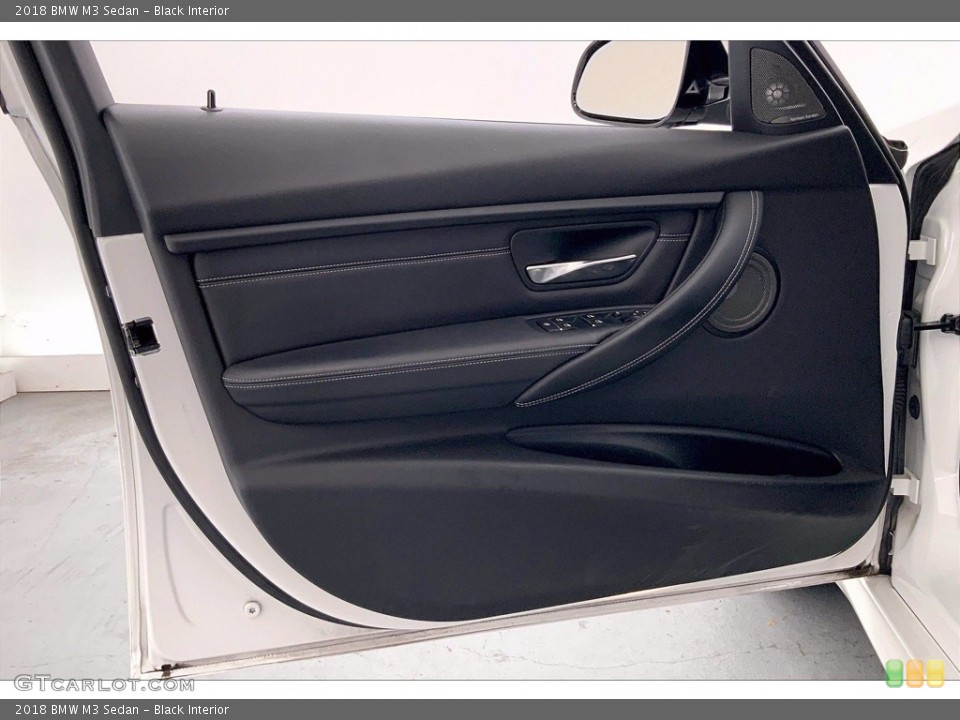 Black Interior Door Panel for the 2018 BMW M3 Sedan #142344112