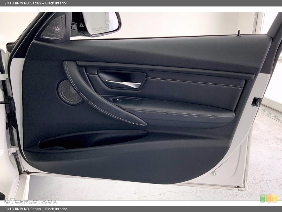 Black Interior Door Panel for the 2018 BMW M3 Sedan #142344133