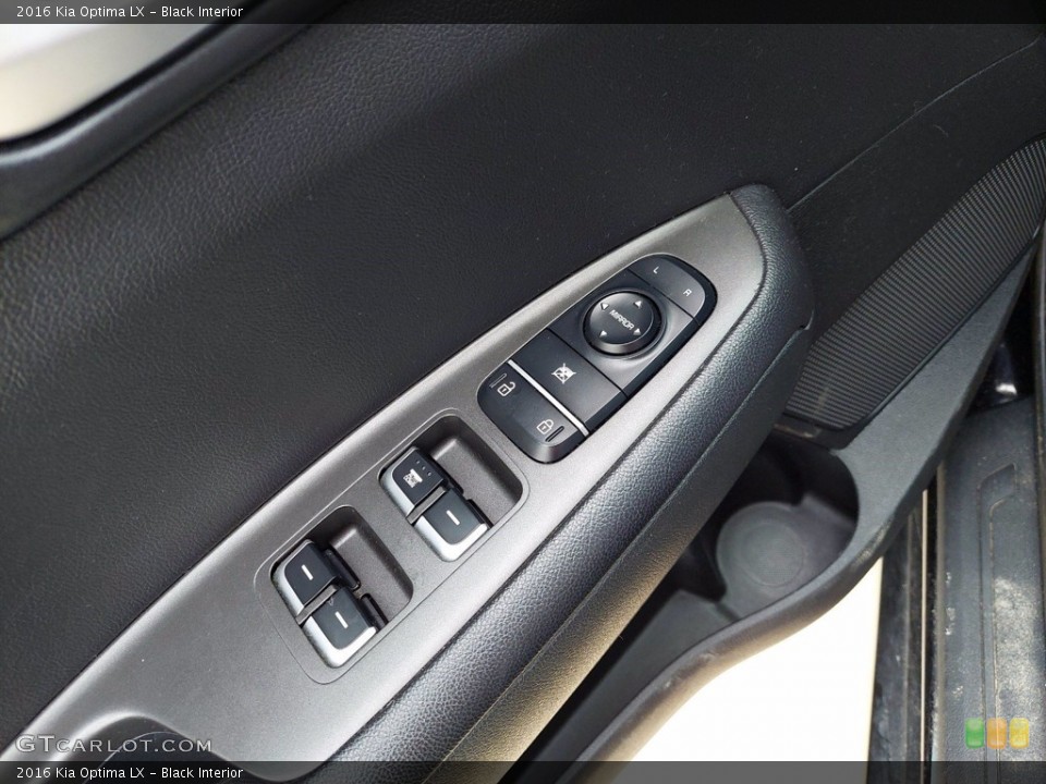Black Interior Door Panel for the 2016 Kia Optima LX #142344622