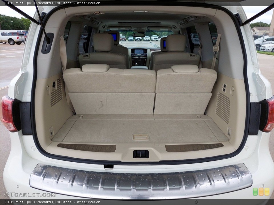 Wheat Interior Trunk for the 2016 Infiniti QX80  #142345672