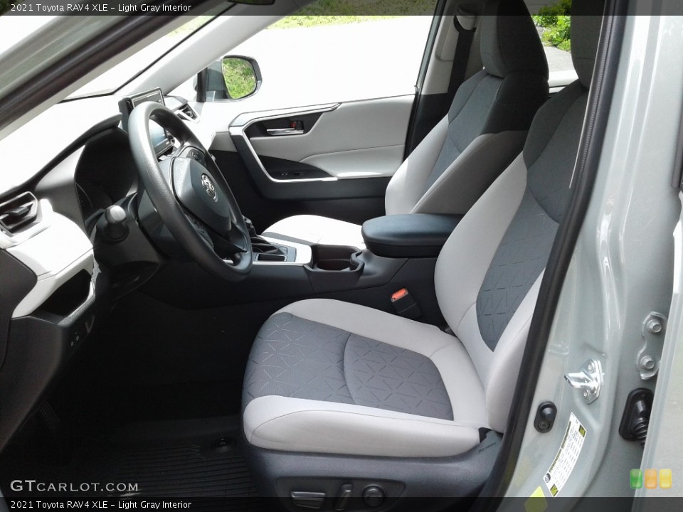Light Gray Interior Front Seat for the 2021 Toyota RAV4 XLE #142346311