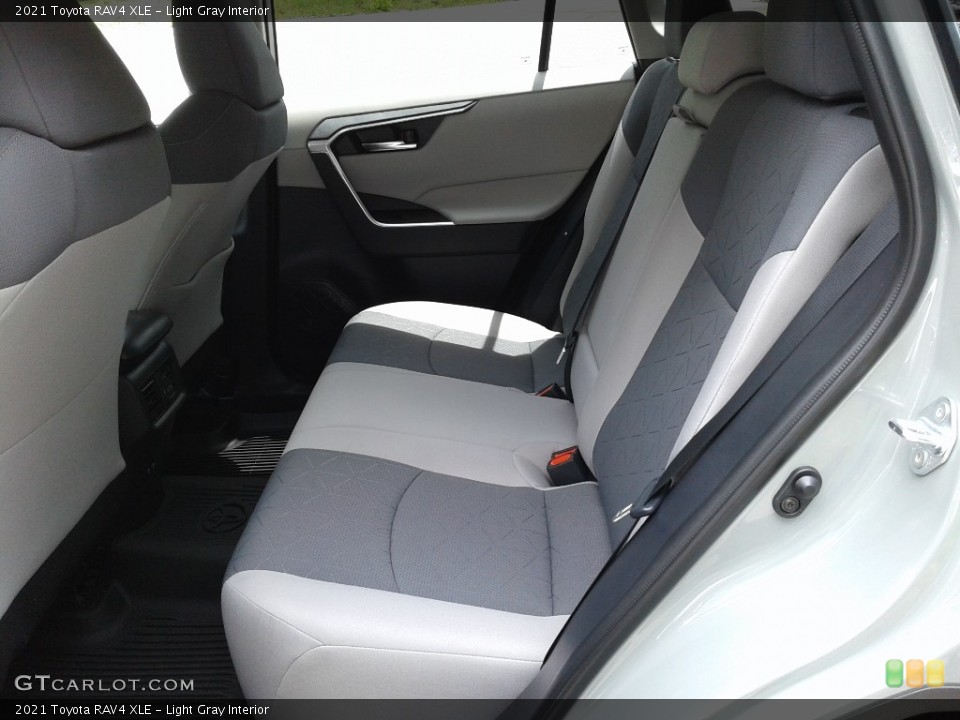 Light Gray Interior Rear Seat for the 2021 Toyota RAV4 XLE #142346359