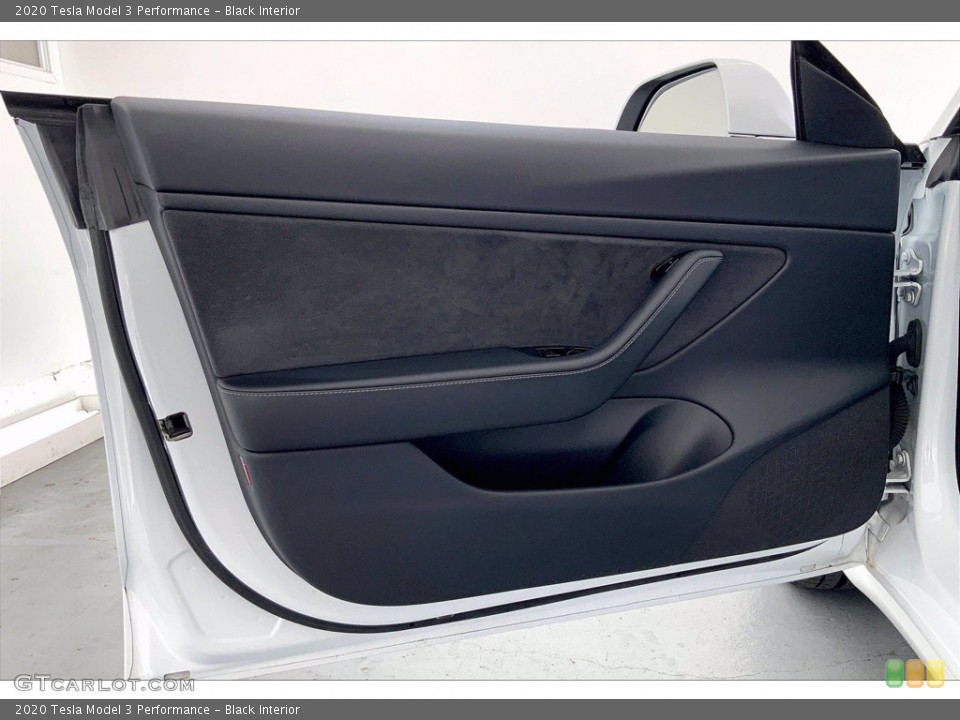 Black Interior Door Panel for the 2020 Tesla Model 3 Performance #142352525