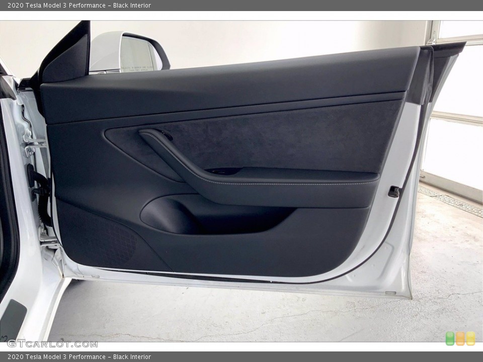 Black Interior Door Panel for the 2020 Tesla Model 3 Performance #142352553