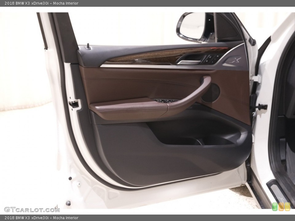 Mocha Interior Door Panel for the 2018 BMW X3 xDrive30i #142352942