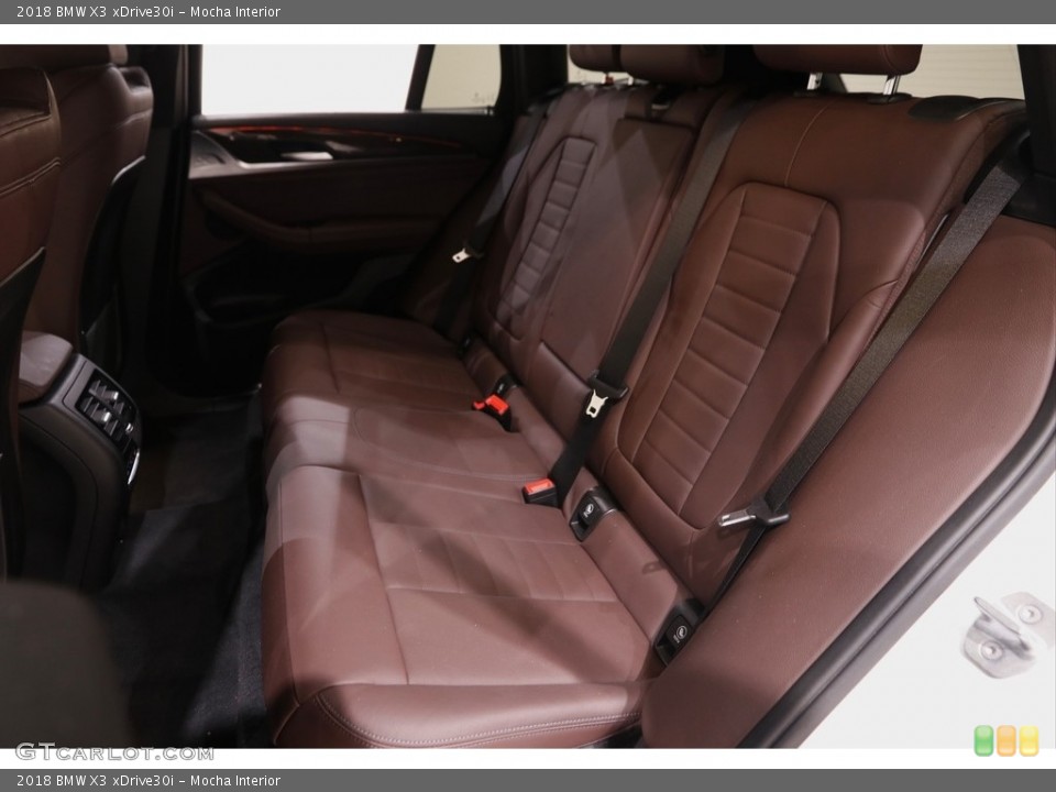 Mocha Interior Rear Seat for the 2018 BMW X3 xDrive30i #142353252