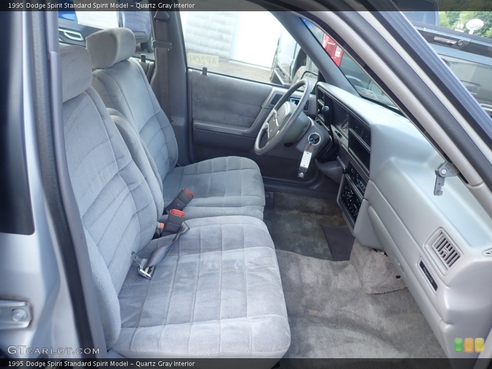 Quartz Gray 1995 Dodge Spirit Interiors