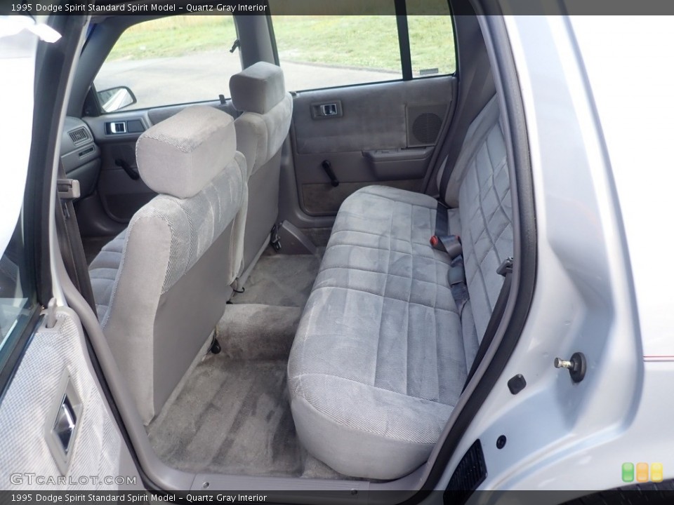 Quartz Gray Interior Rear Seat for the 1995 Dodge Spirit  #142355415