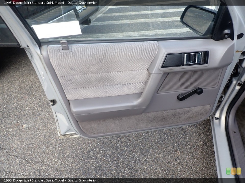 Quartz Gray Interior Door Panel for the 1995 Dodge Spirit  #142355469