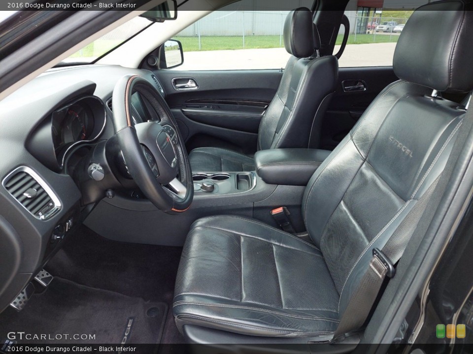 Black Interior Photo for the 2016 Dodge Durango Citadel #142359849