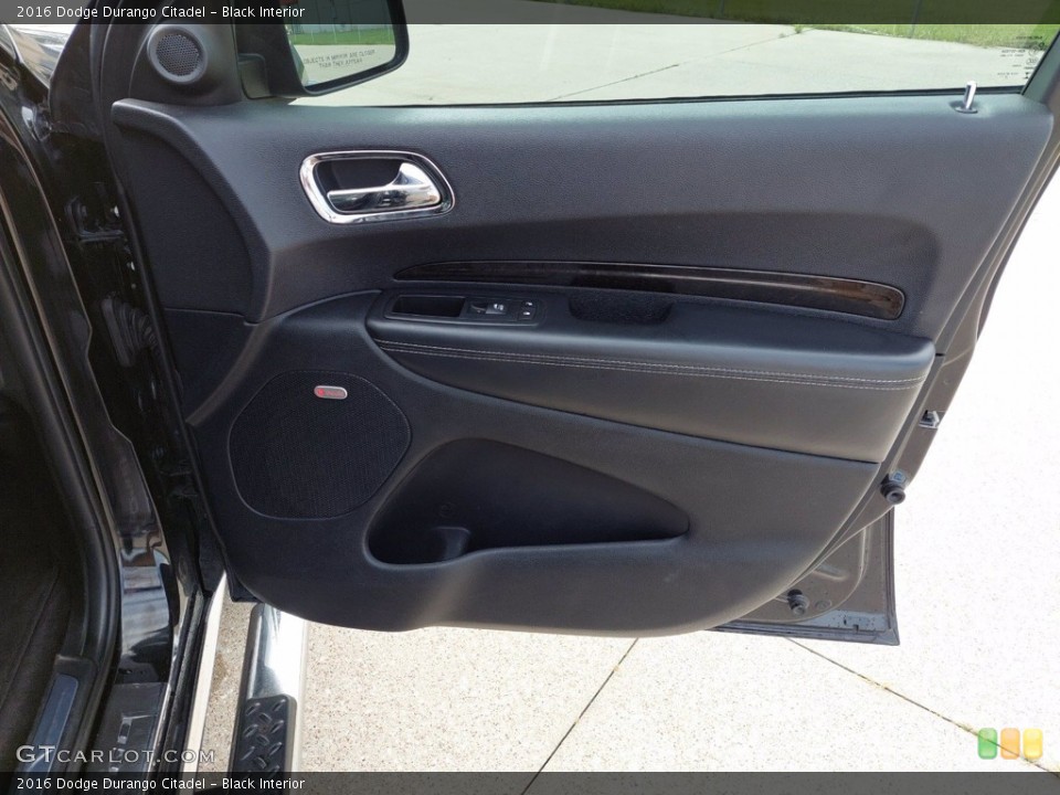 Black Interior Door Panel for the 2016 Dodge Durango Citadel #142360170