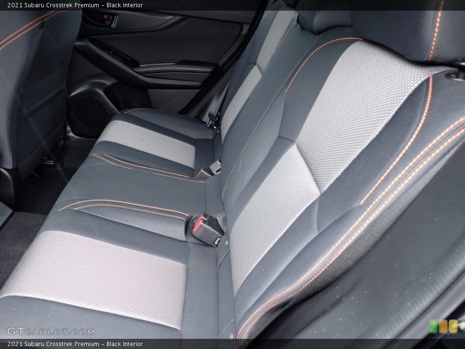 Black Interior Rear Seat for the 2021 Subaru Crosstrek Premium #142362347