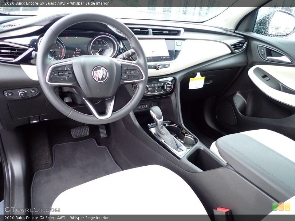 Whisper Beige Interior Photo for the 2020 Buick Encore GX Select AWD #142363724