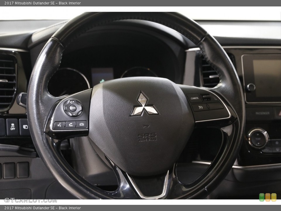 Black Interior Steering Wheel for the 2017 Mitsubishi Outlander SE #142365935