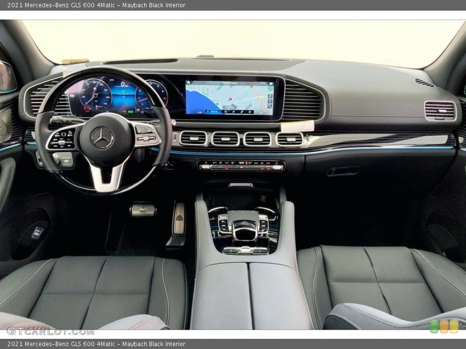 Maybach Black Interior Photo for the 2021 Mercedes-Benz GLS 600 4Matic #142367792